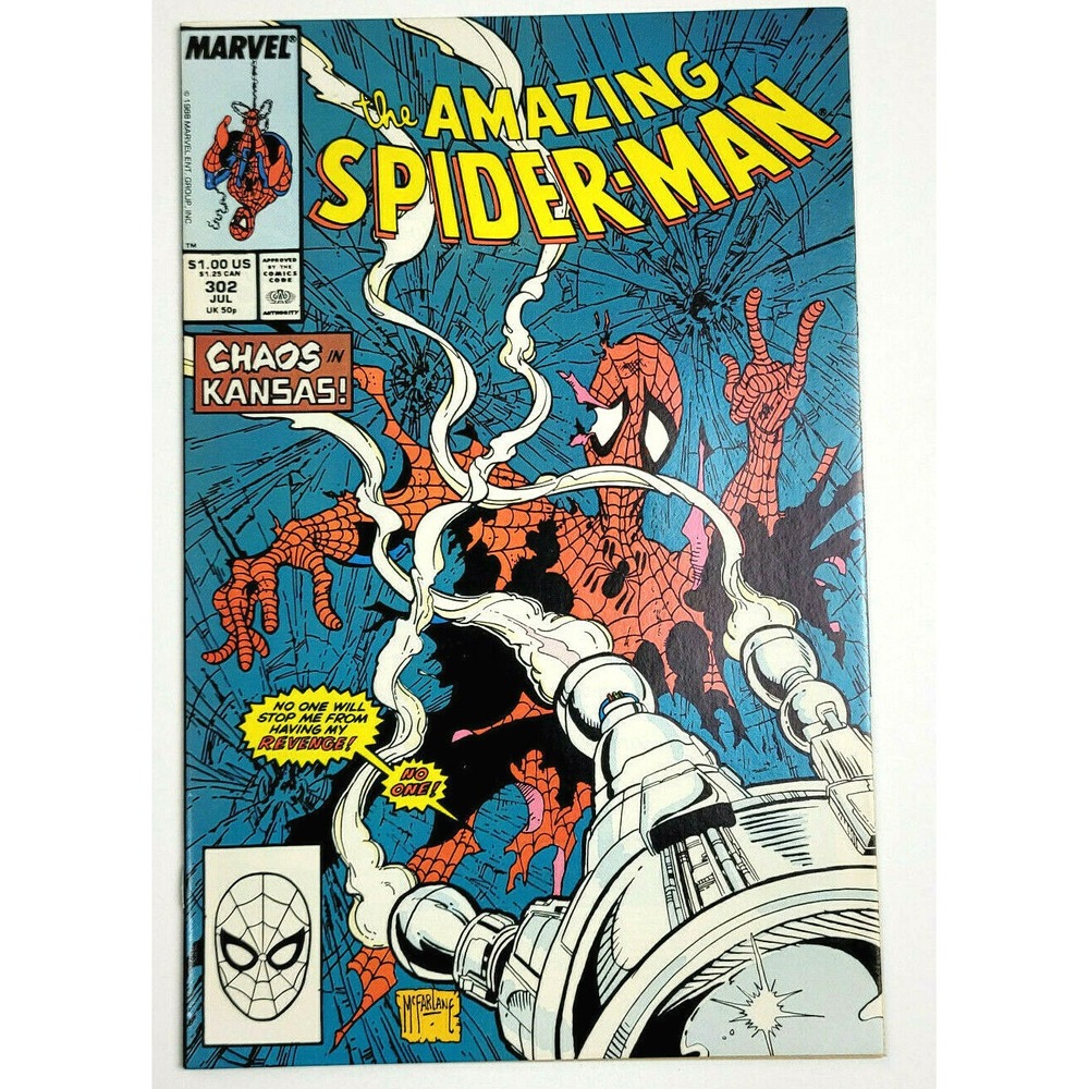 AMAZING SPIDER-MAN # 302 - (1988) - MCFARLANE COVER